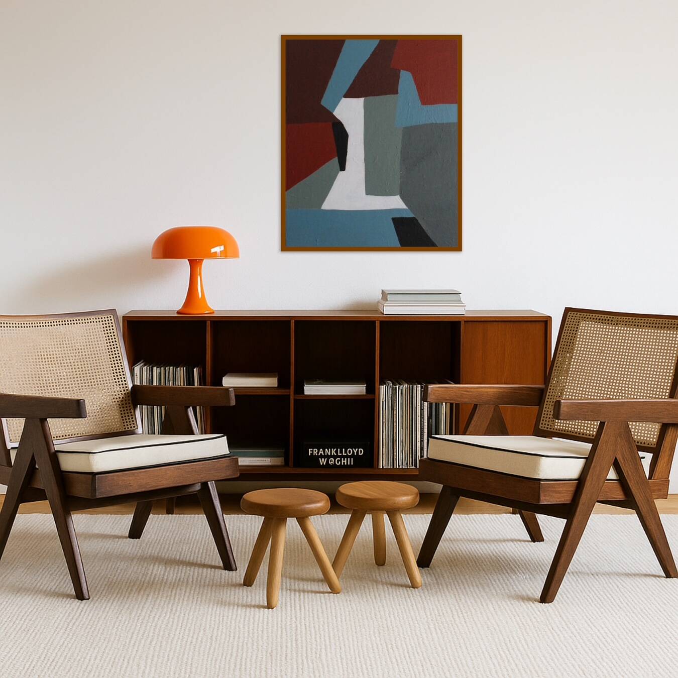 Contemporary abstract "Fragment of stillness" by Bodasca