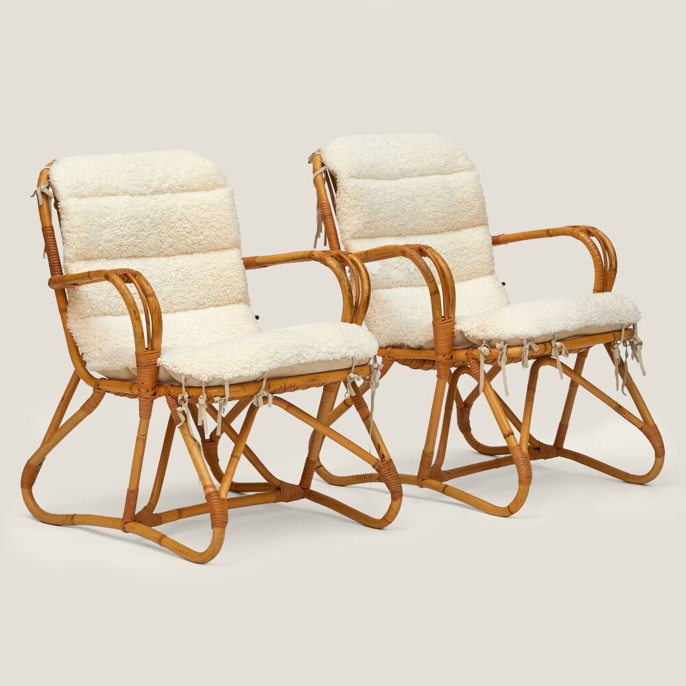 Pair of armchairs - Garden set