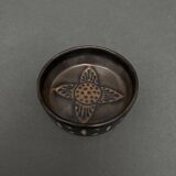 Odetta stoneware bowl with geometric decoration by HB Quimper