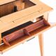 Vintage console or side table. Oak splayed legs - France 60s