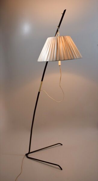 1950 vintage floor lamp by J T Kalmar