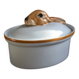 Paris Sologne porcelain terrine dish, Ferrand creation