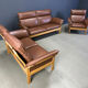 Vintage Scala sofa set by Dreipunkt International, 1970s