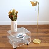 Side table / David Lange 1970s coffee table