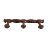 Patère murale en bois