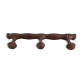 Wooden wall hook