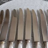 12 silver-plated art deco knives