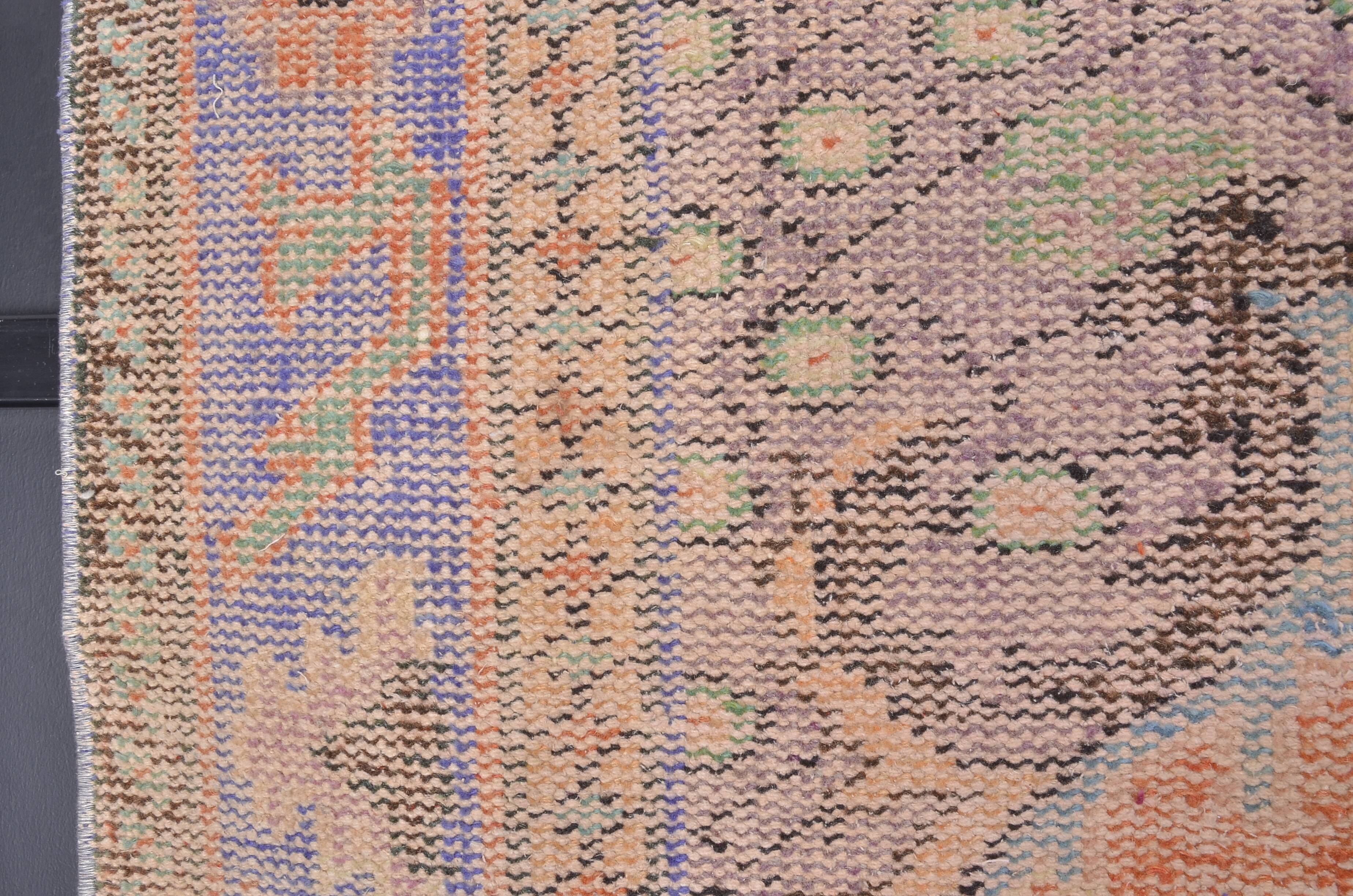 Oushak Vintage Wool Carpet Sku2316