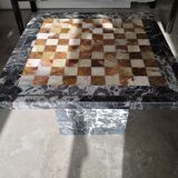 Marble chessboard and checkerboard