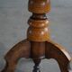 Danish Art Deco octagonal side table in birch with an inlaid top, 1940s.