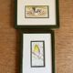 2 watercolors birds