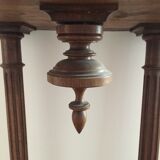 Old pedestal wooden