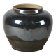 Hú - Black enamelled Chinese confit pot no. 5
