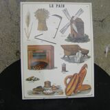 Metal advertising plate "Bread"