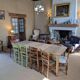 Antique extendable table