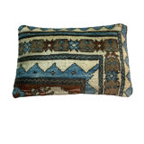 Vintage turkish kilim cushion cover 30x50cm