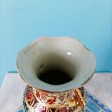 Vase chinois XIXè en porcelaine Canton