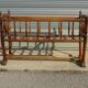 Antique walnut cradle