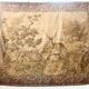 Renaissance-style tapestry with animal motifs, 20th century.