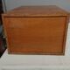 Ancien classeur en bois