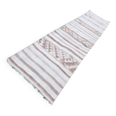 Vintage Turkish hallway rug 84x337 cm