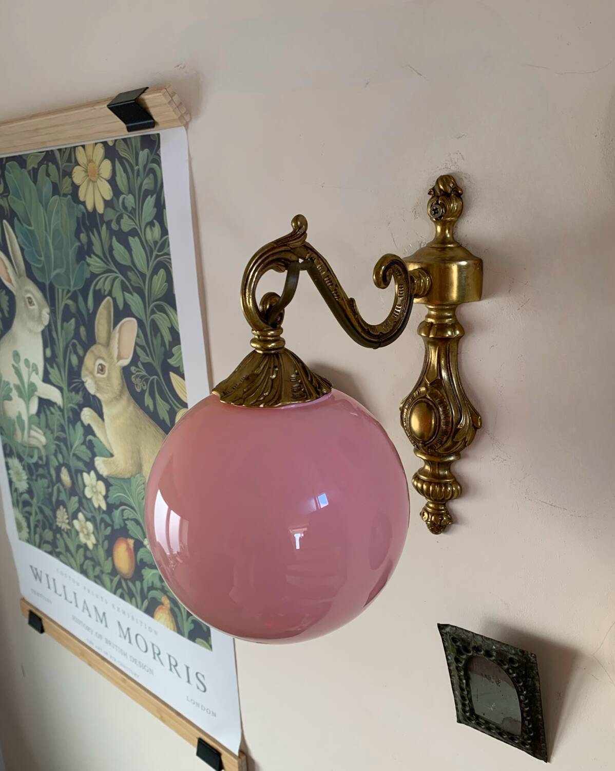 Pair of antique wall sconces