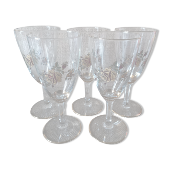 Set wine glasses