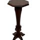 Vintage Plant Stand Side Table Oak Design minimalist