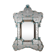 Espejo in Murano crystal, recorded in acid, Ongaro and Fuga, s.XX – Italia