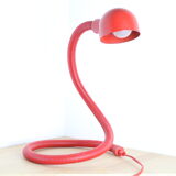 Lamp red 112cm snake articulated flexible reading