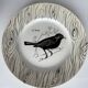 7 assiettes anciennes à décor d’oiseaux