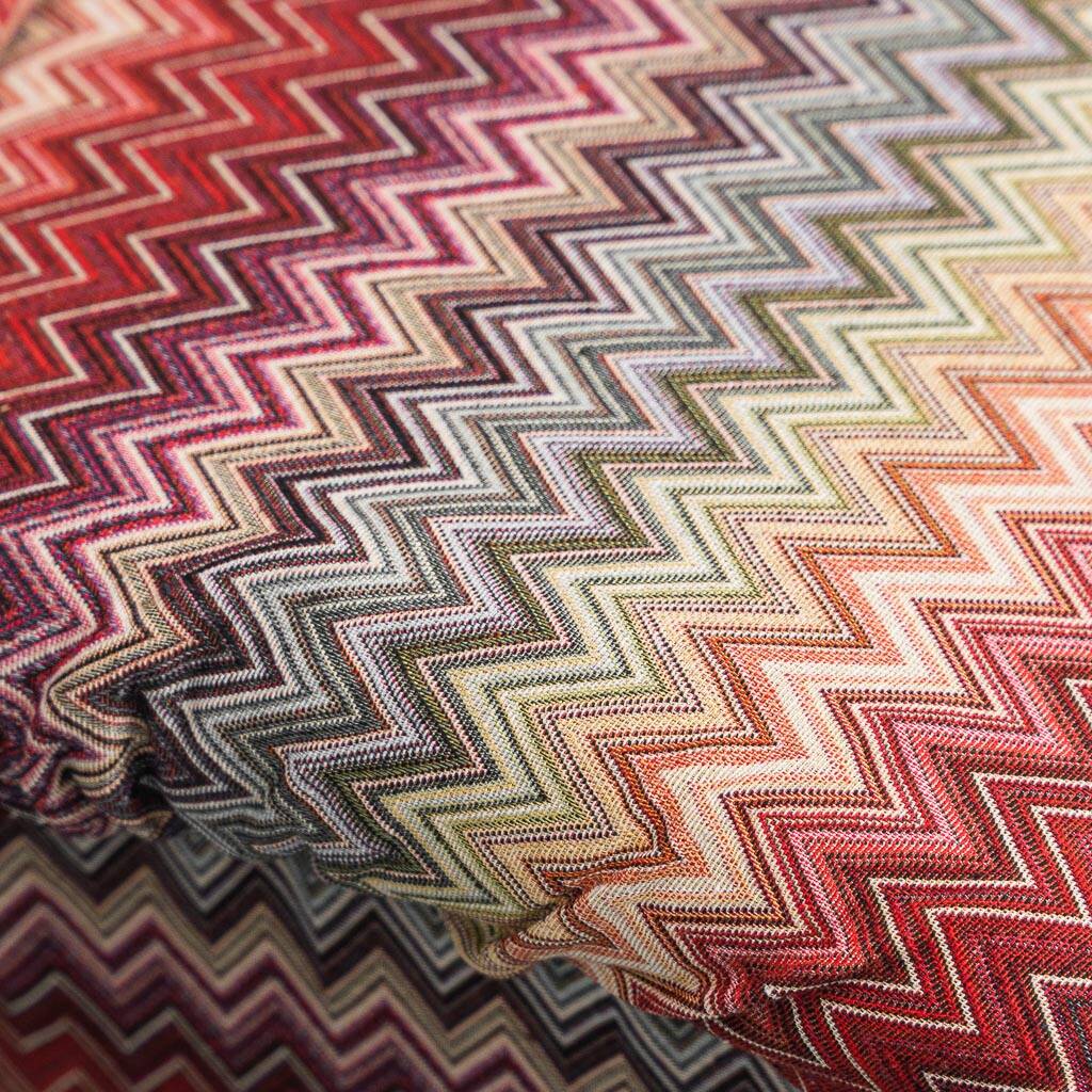 Missoni Doimo fabric armchair 1970s vintage modernism