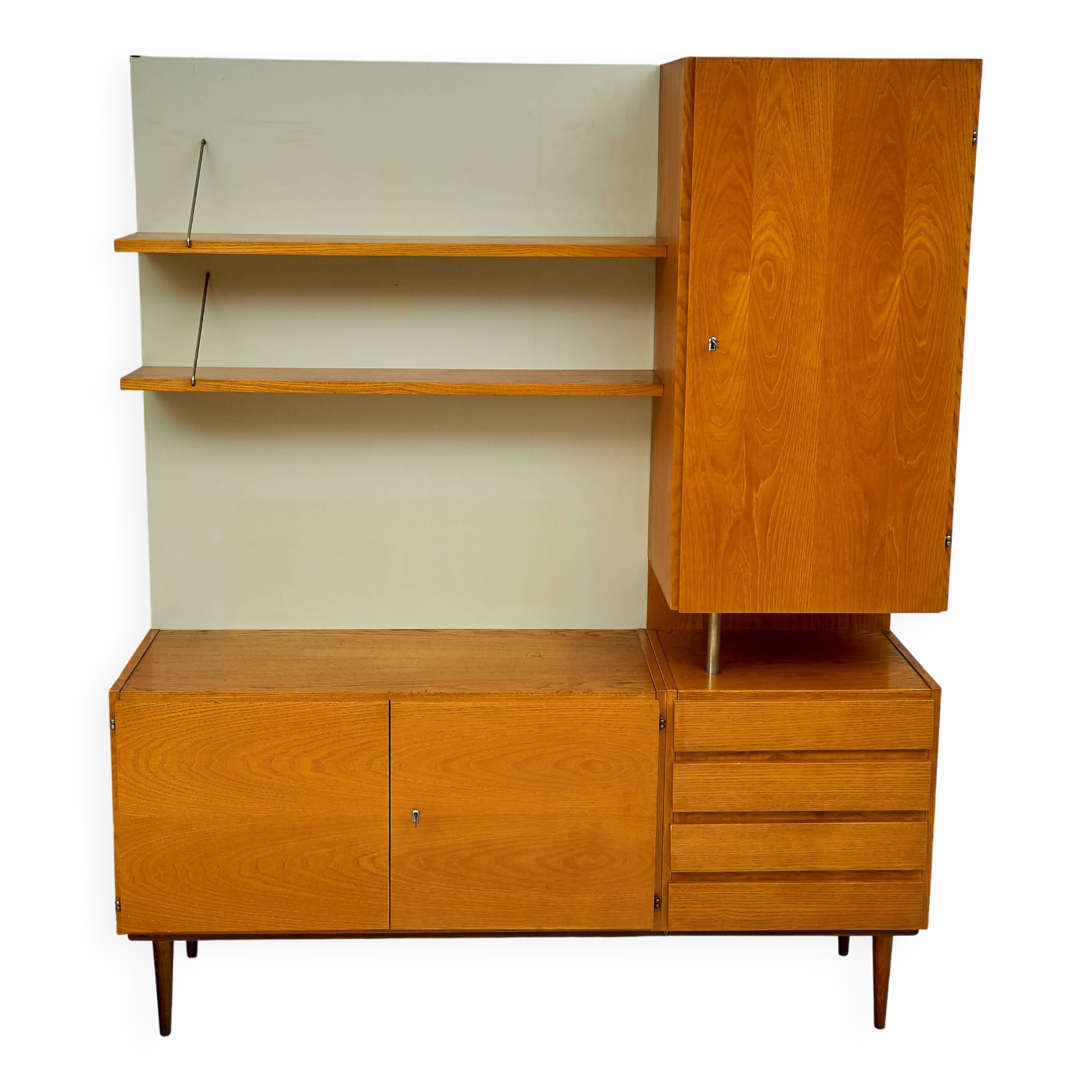 Mid-Century Display Cabinet 1960s Czechoslovakia