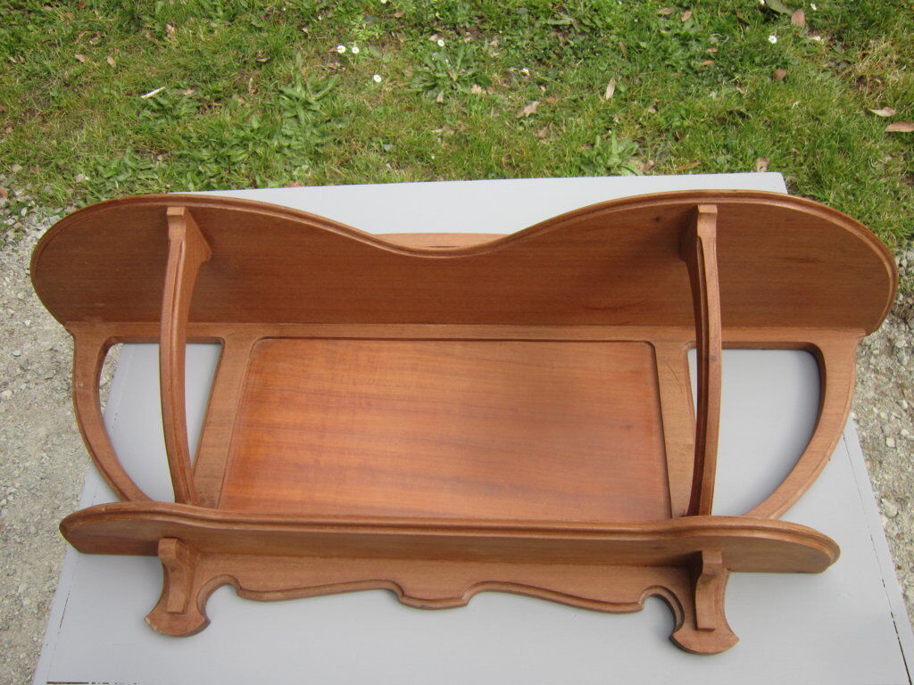 Art nouveau wall shelf