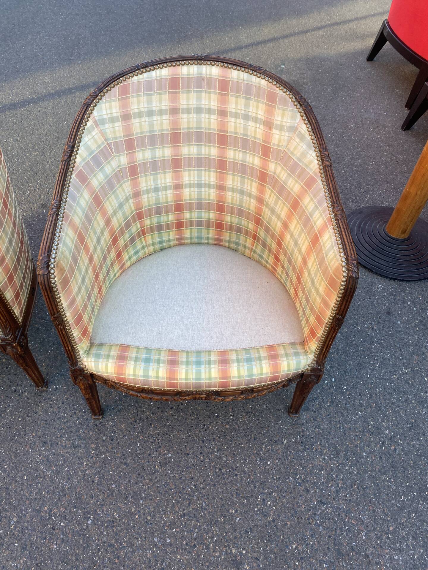 Pairs of armchairs
