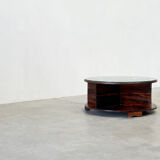 Sculptural Italian coffee table