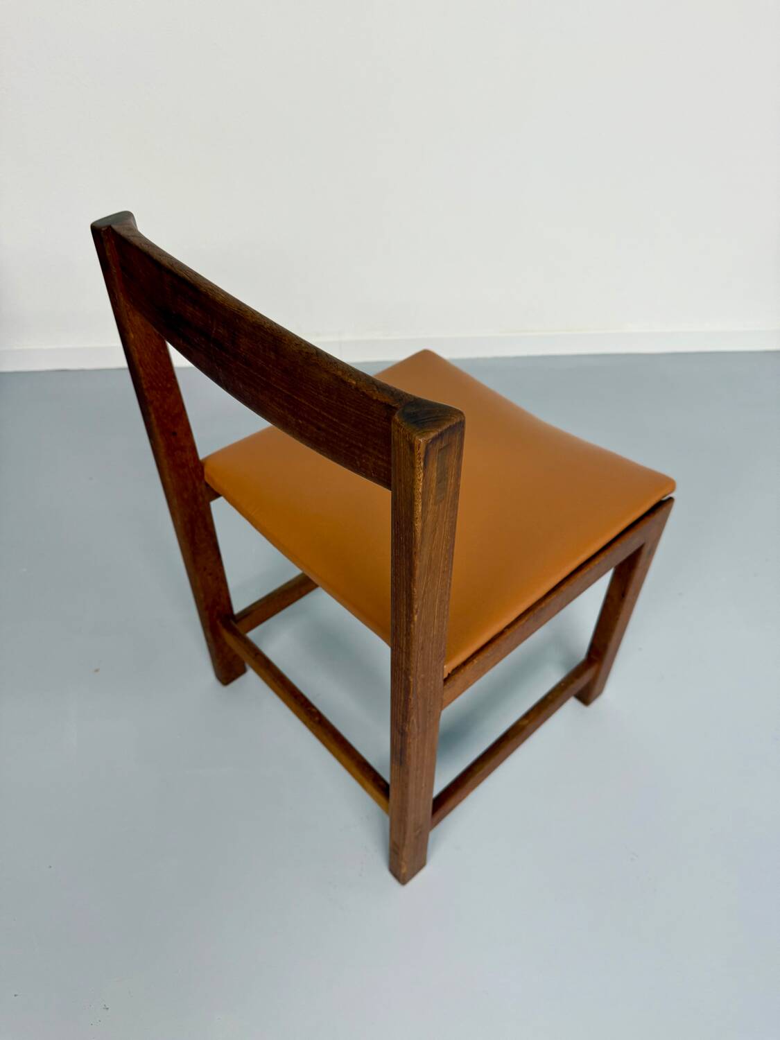 Lot of 6 old Scandinavian chairs "Corona" design 60s Lennart Bender