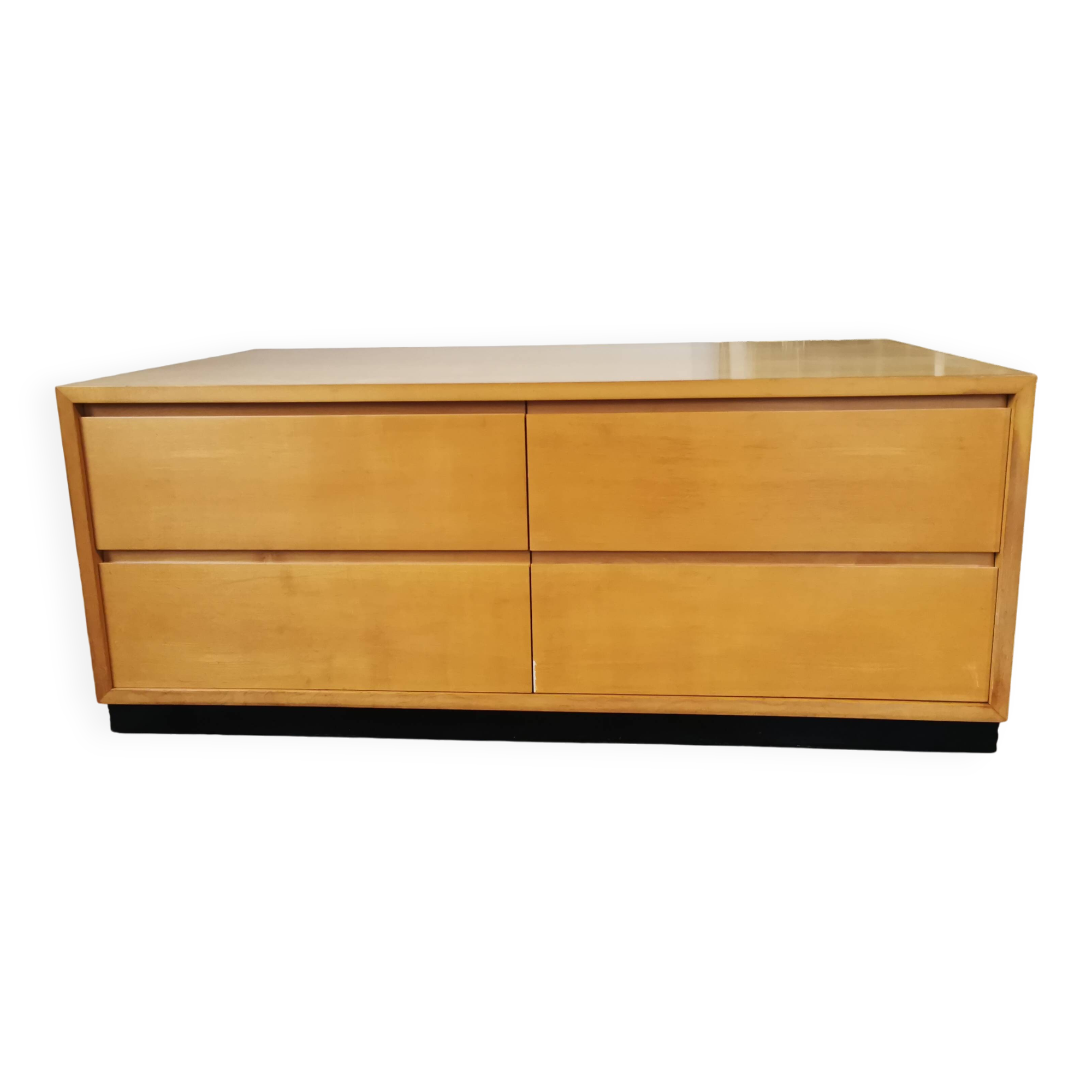 Low cabinet with drawers, wk Mobel