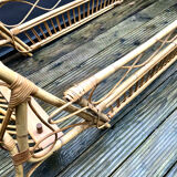 Rattan bed