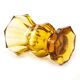 Art Deco vase, crystal, Moser, Czechoslovakia, 1930s