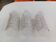Lot de 3 Appliques en verre de Murano " Tuiles "