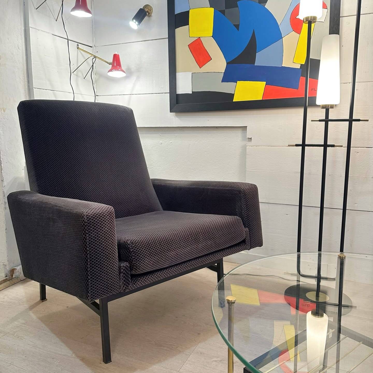 Fauteuil ARP modèle 642 édition Steiner, 1950
