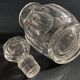 Large crystal perfume bottle by Baccarat, Malmaison model