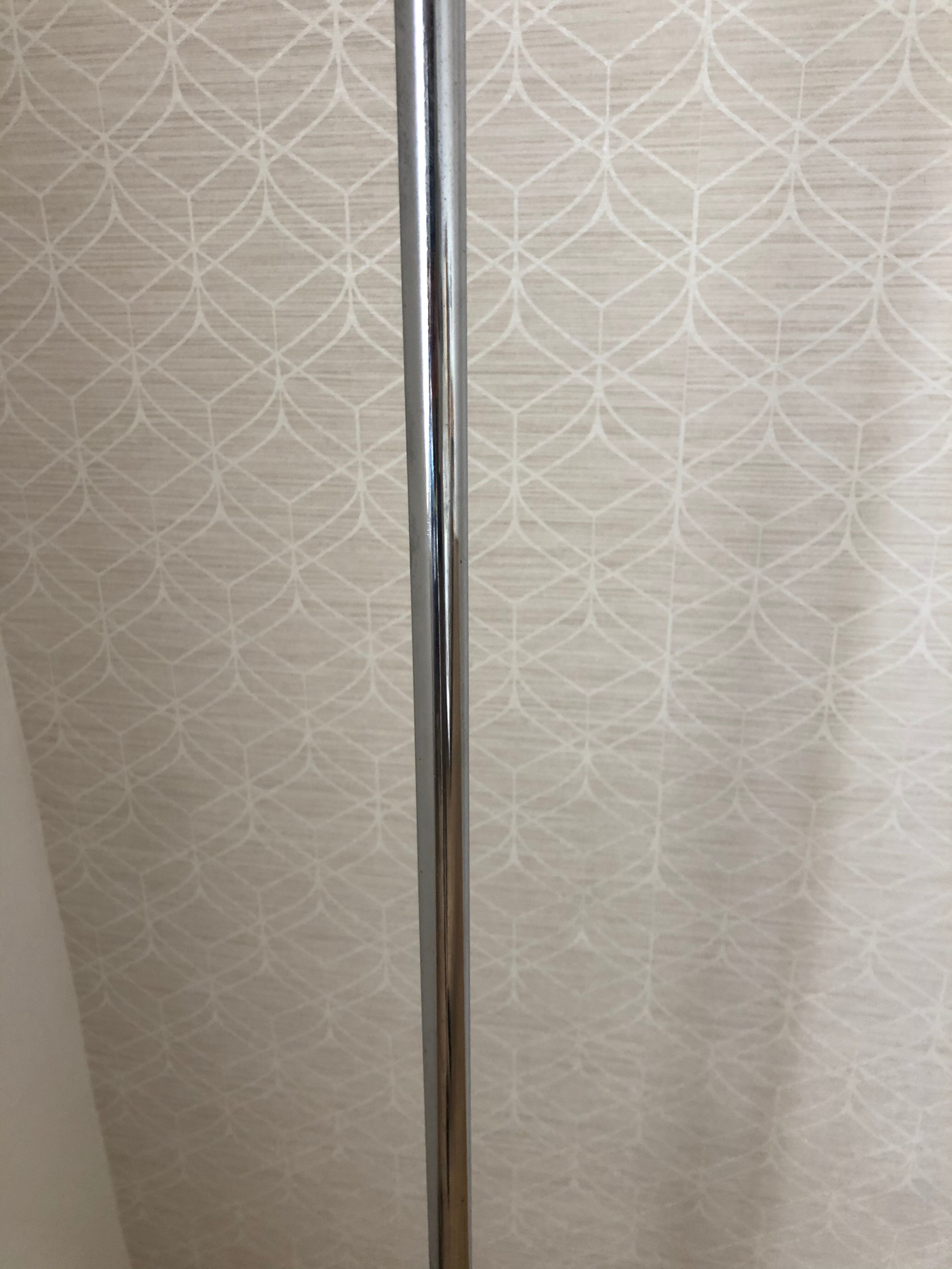 Halogen lamppost Bruno Gecchelin model Mezzaluna editor Skipper 1970