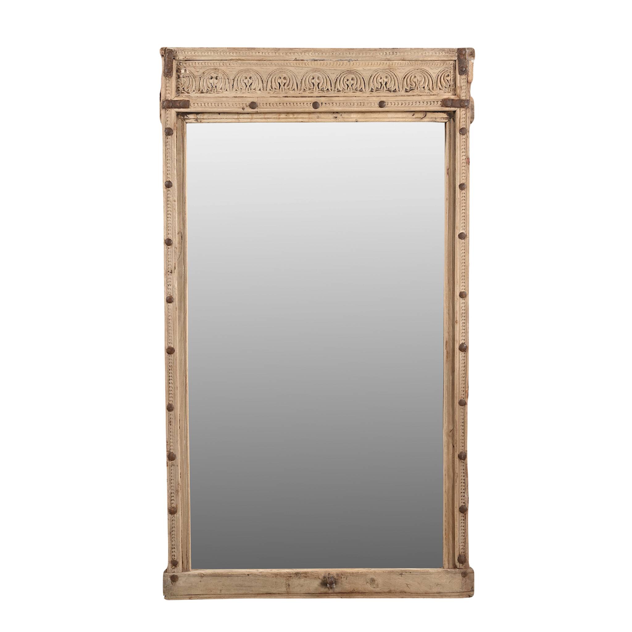 Danasani - Large carved mirror nº11