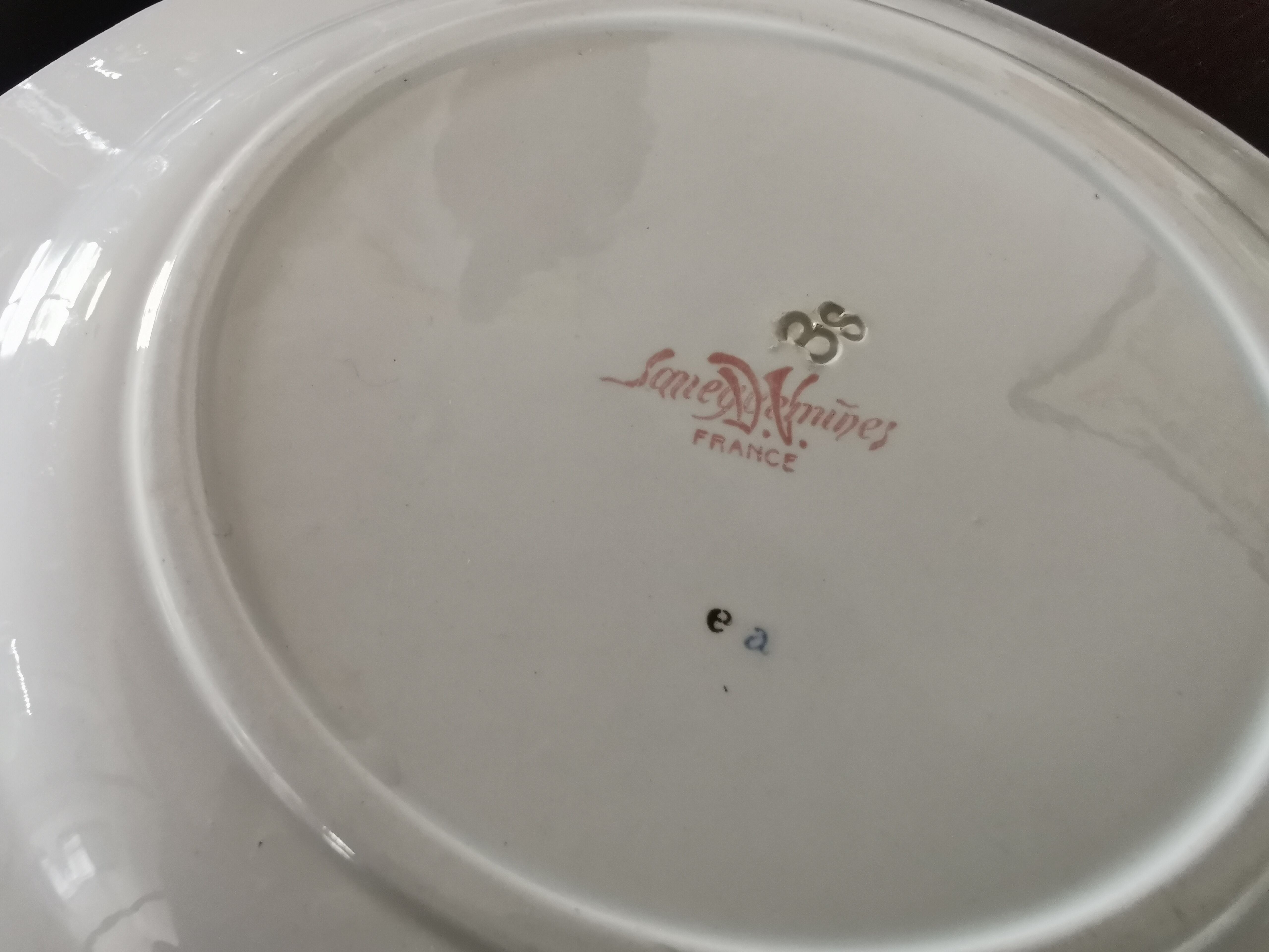 Sarreguemines plates