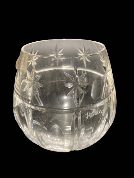 Waterford crystal whiskey glass, made in Ireland