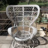 Rattan armchair Gio Ponti