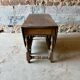 Large drop-leaf table in solid oak – English country style.