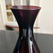 Italian glass vase 1960
